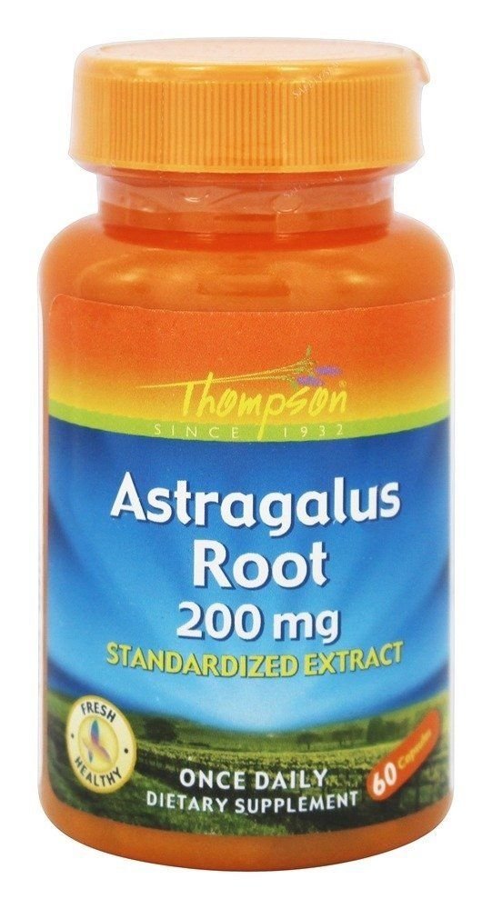 Thompson Astragulus Root Extract 200Mg 60 Caps