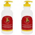 L'il Goat's Milk Shampoo & Body Wash 16 oz by Canus Goats Milk (Pack of 2)