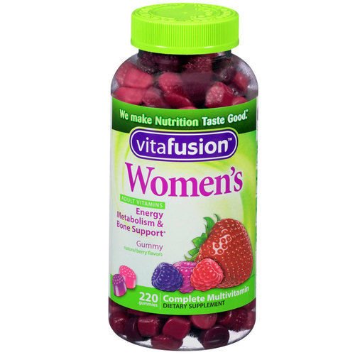 VitaFusion Women's Multivitamin 220 Gummies Natural Berry Flavors