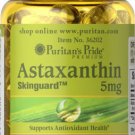 Puritan's Pride Natural Astaxanthin 5 mg - 30 Softgels