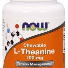 Now Foods L-Theanine 100mg 90 Chewables