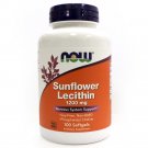 Sunflower Lecithin 1200mg 100 Softgels by NOW Foods