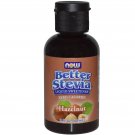 Better Stevia Hazelnut Liquid Sweetener 2 fl oz By Now Foods