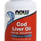 Cod Liver Oil 1,000mg 90 Softgels Now Foods