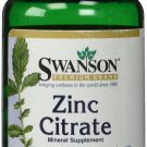 Swanson Zinc Citrate 50 mg 60 Caps