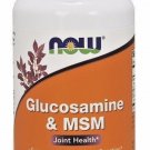 Glucosamine & M.S.M 750/250Mg - 60 Vcaps NOW Foods