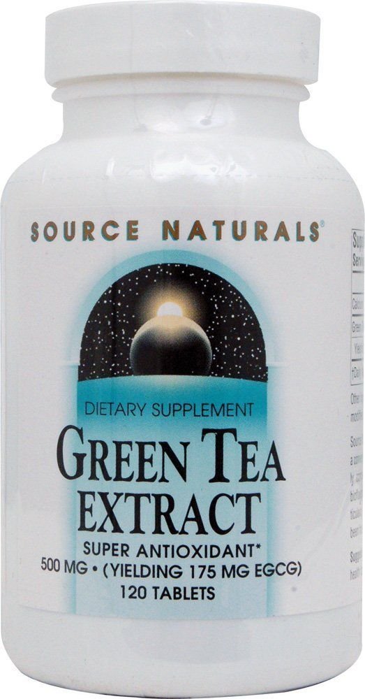 Green Tea Extract 500mg Source Naturals Inc. 120 Tabs