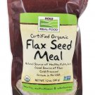 NOW Foods Organic Flax Seed Meal 12 oz (340 grams)