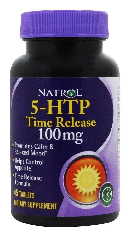 Natrol 5-HTP Time Release Tablets 100mg 45 Tablets