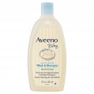 Aveeno Baby Wash & Shampoo For Hair & Body Tear-Free 18 Oz.