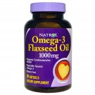 Natrol Omega-3 Flaxseed Oil 1000mg 90 Softgels