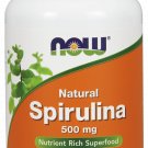 Spirulina Nutrient Rich Superfood 500mg 120 Vcaps by NOW Foods