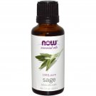Now Foods Essential Oils Sage 1 fl oz (30 ml)