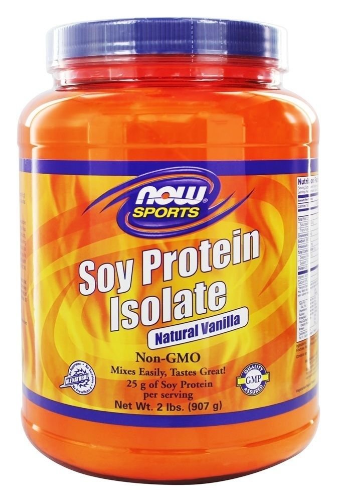 Soy Protein Isolate Vanilla 2 lb by NOW Foods