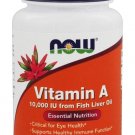 NOW Foods Vitamin A 10000 IU - 100 Softgels