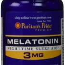 Puritan's Pride Melatonin 3 mg-120 Tablets