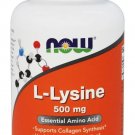 L-Lysine 500mg 100 Caps by Now Foods