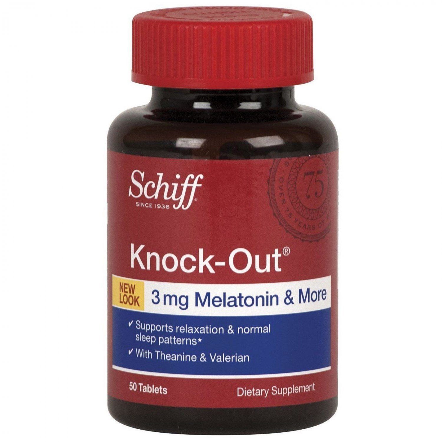 Schiff Knock-Out 50 Tablets