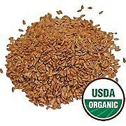 Flax Seed Brown Org - 4 Oz