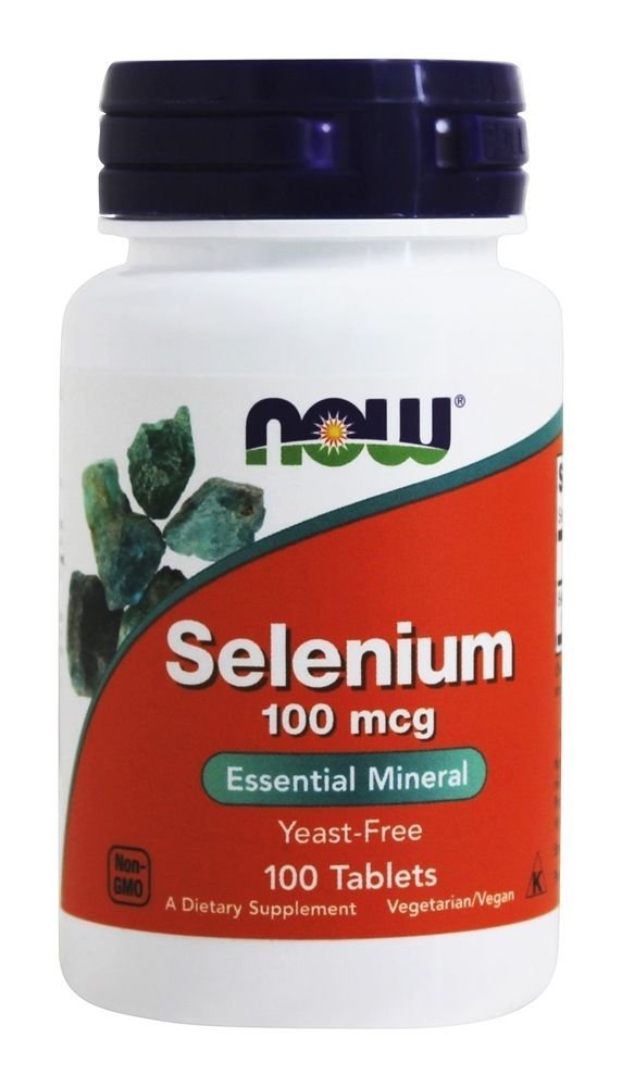 NOW Foods Selenium Yeast Free Vegetarian 100 mcg - 100 Tablets