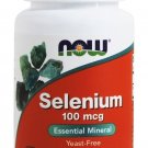 NOW Foods Selenium Yeast Free Vegetarian 100 mcg - 100 Tablets