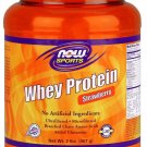 NOW Foods Whey Protein Strawberry - 2 lbs