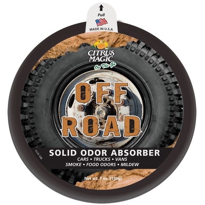 Citrus Magic OFF ROAD Solid Odor Absorber, 3 Pack