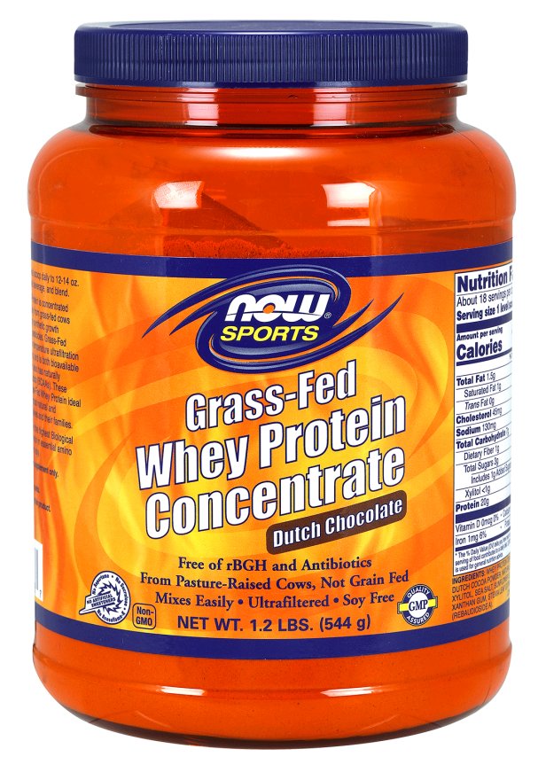 Whey Protein Concentrate, Grass-Fed Dutch Chocolate Powder