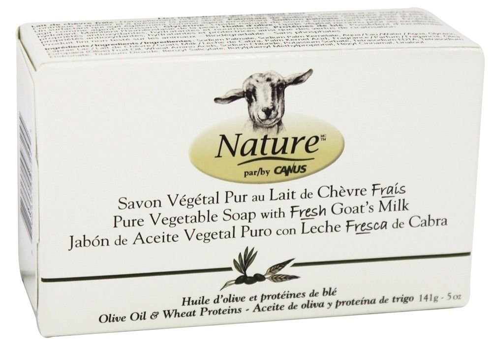 Canus - Goat's Milk Bar Soap with Olive Oil & Wheat - 5 oz.