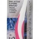 Mouth Watchers - Antimicrobial Flossing Bristles Toothbrush Pink