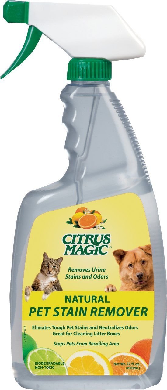 Citrus Magic Natural Pet Stain Remover 22 Ounce Spray Citrus 22 oz