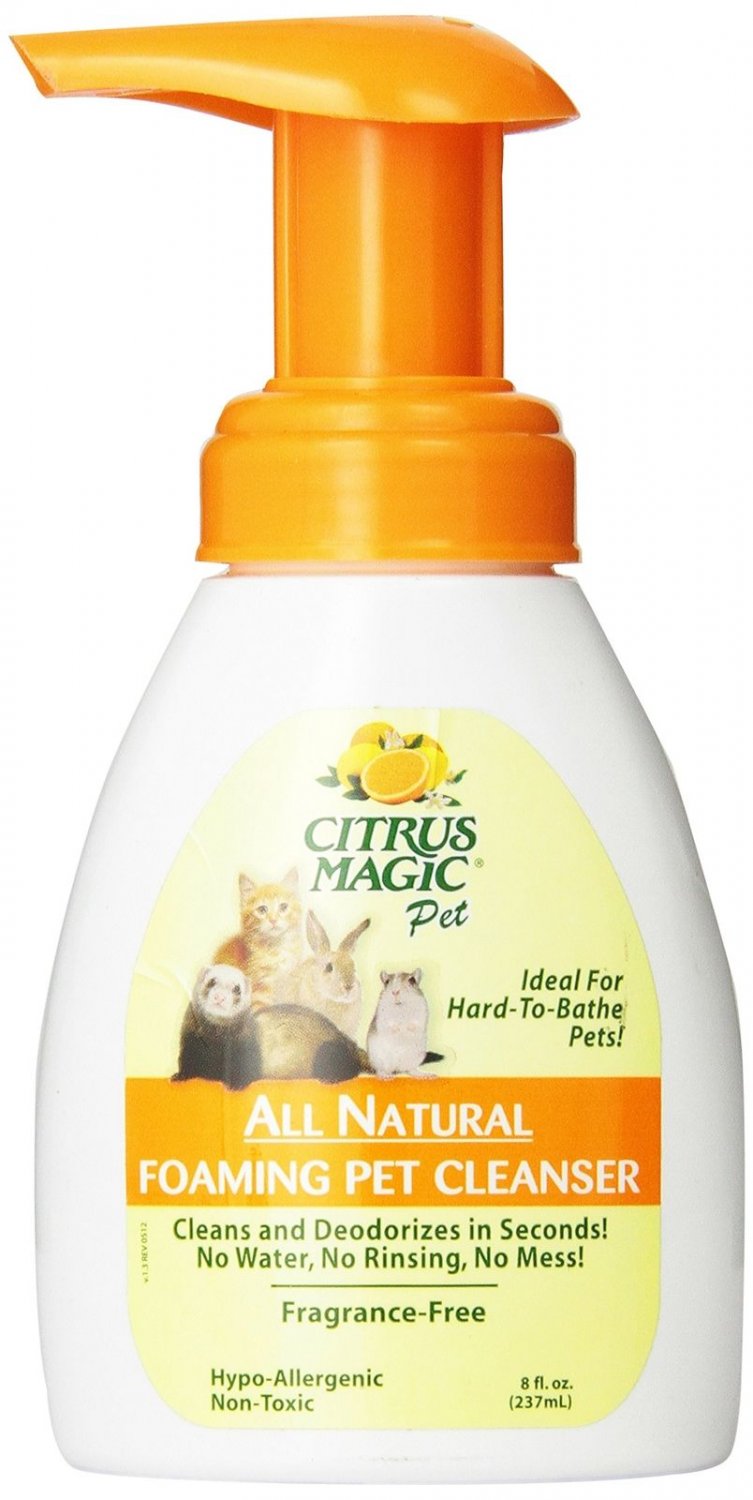 Citrus Magic Foaming Pet Cleanser 8-Ounce