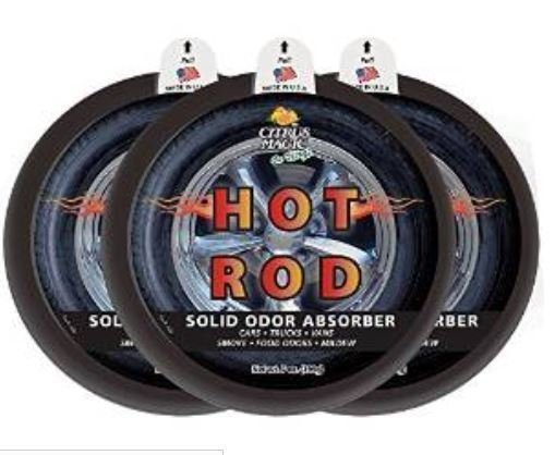 Citrus Magic  HOT ROD Solid Odor Absorber 7OZ 3PACK