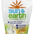 Sun & Earth - Automatic Dishwasher Detergent Packs - 12.7 oz.