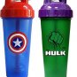 PerfectShaker Hero Series Shaker Captain America/Hulk Combo (800ml)