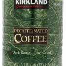 Kirkland Signature Dark Rost Fine Grind Decaf Arabica Coffee  48 Ounce