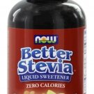 Better Stevia Liquid Sweetener Cinnamon Vanilla 2 fl oz (60 ml) By Now Foods