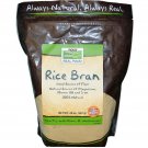 Rice Bran Natural Good Source of Fiber - 20 oz (567 g) by Now Foods