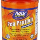 Pea Protein Unflavored 12 oz Now Foods