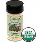 STARWEST LEMON PEEL GRANS ORGANIC JAR 2.25 OZ