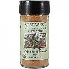 Organic Cajun Spice Jar 2.25 Oz - Starwest Botanicals
