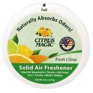 3x Citrus Magic Solid Air Freshener Fresh Citrus 8 oz