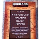 Kirkland Fine Ground Malabar Black Pepper 348 Gram 12.3 Ounce