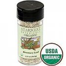 Organic Rosemary Leaf Whole Jar 2.25 Oz - Starwest Botanicals