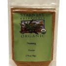 Organic Nutmeg Powder Pouch 2.75 Oz - Starwest Botanicals