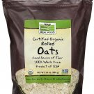 Organic Rolled Oats 24 oz By Now Foods