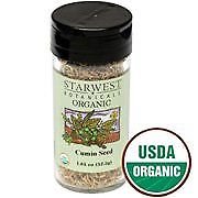STARWEST CUMIN SEED ORG JAR 2.25 OZ