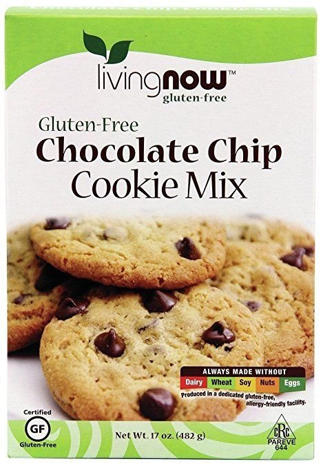 NOW Foods Chocolate Chip Cookie Mix Gluten-Free - 17 oz.
