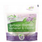 Garbage Disposal Cleaner, GRAB GREEN, 12 Pods Thyme with Fig Leaf