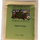 STARWEST ONION POWDER ORG 2.5 OZ